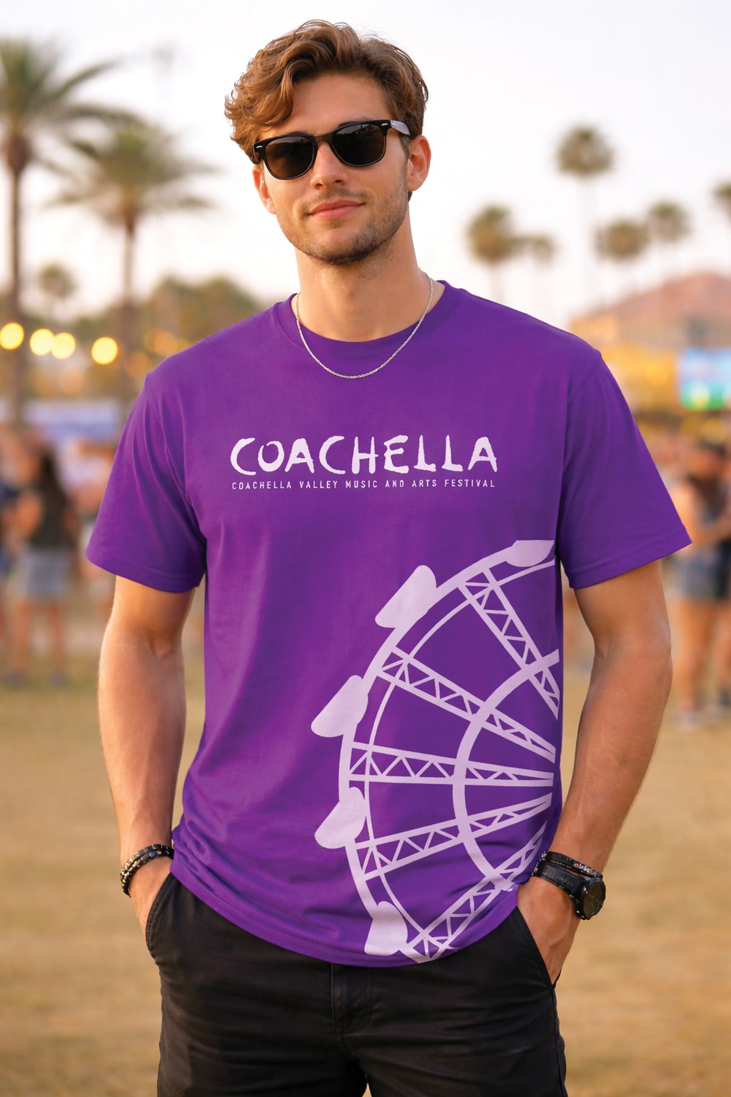 Coachella Purple T-Shirt